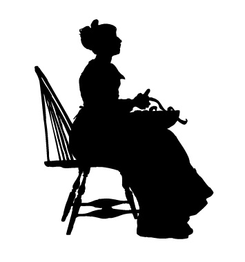lady_sitting_chair.jpg - All Free Original Clip Art